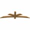Ekena Millwork Davenport Rough Sawn Timber Gable Bracket, Western Red Cedar, 72"W x 21"H x 2"D x 4"F, 7/12 Pitch GBW072X21X0204DAV00RWR - alternate 4